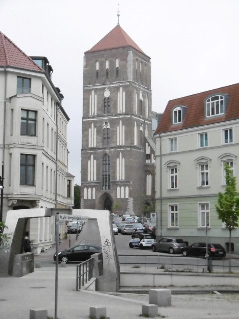 Toren Nicolaikirche in Rostock